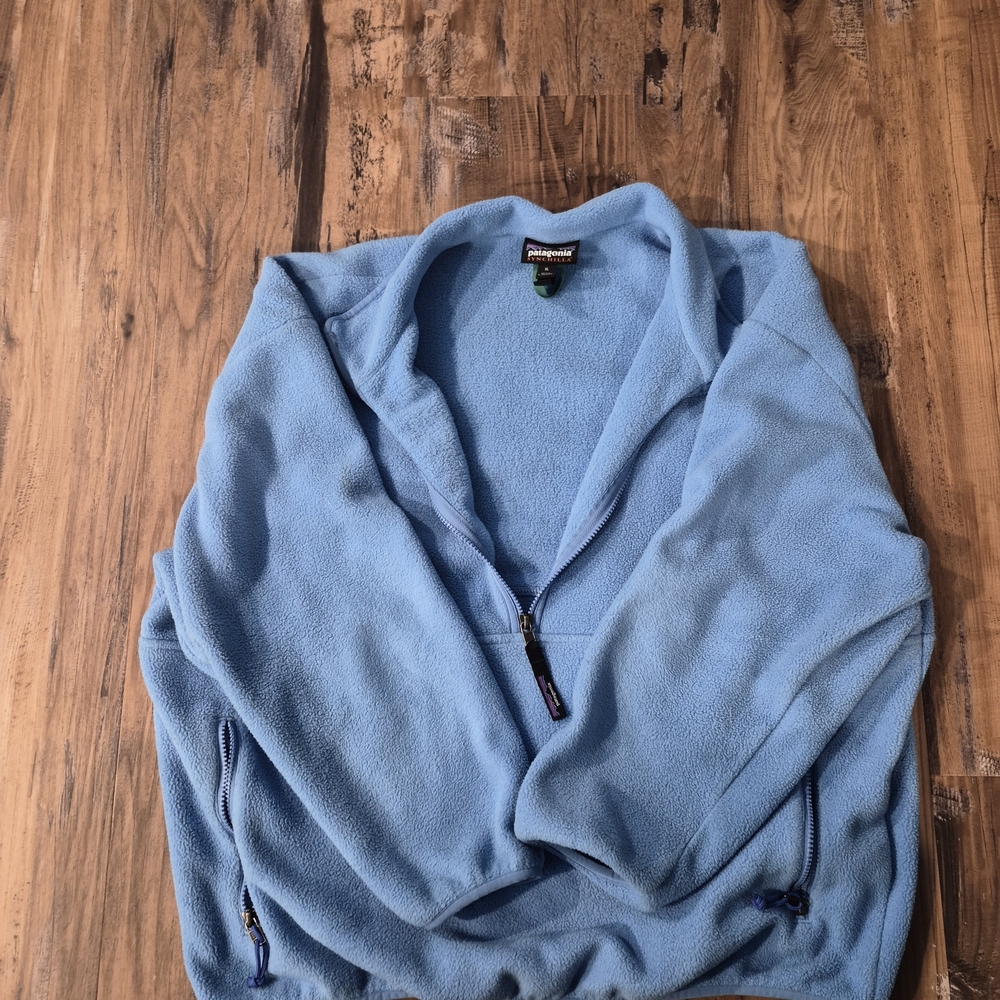 Women's Blue Patagonia Fleece Sweater